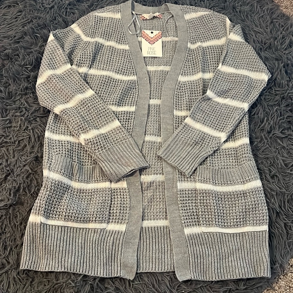 Gray Cardigan